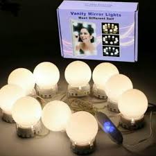 Vanity Mirror Lights - USB Vanity Lights Makeup Lighting with 10 Dimmable