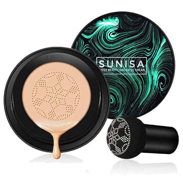 Sunisa Foundation Base Waterproof Mushroom Head Air Cushion Bb Cream