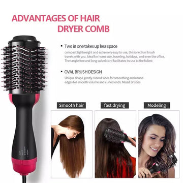 3 IN 1 Hot Air Brush One-Step Hair Dryer And Volumizer Styler and Dryer Blow Dryer Brush Professional 1000W Hair Dryers