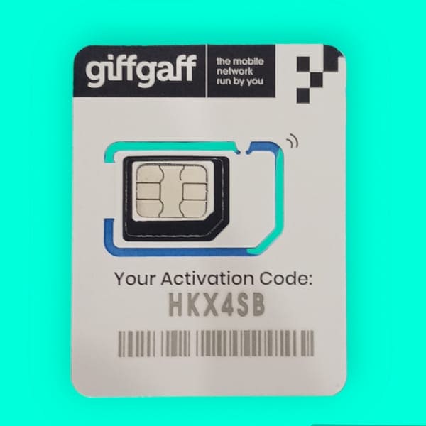 Giff Gaff UK  SIM CARD IN PAKISTAN